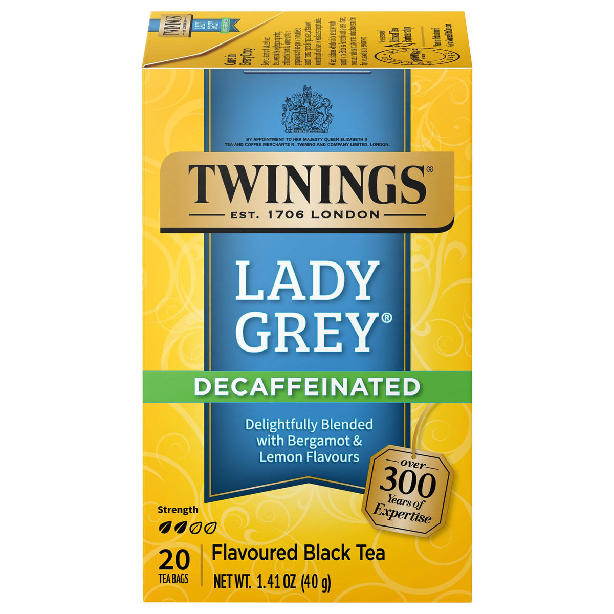 Twinings Blackcurrant Breeze Black Tea Individually Wrapped Bags, 20 Count (Pack of 1), Sweet, Tangy Taste, Caffeinated, Enjoy Hot or Iced, 20 Teabags