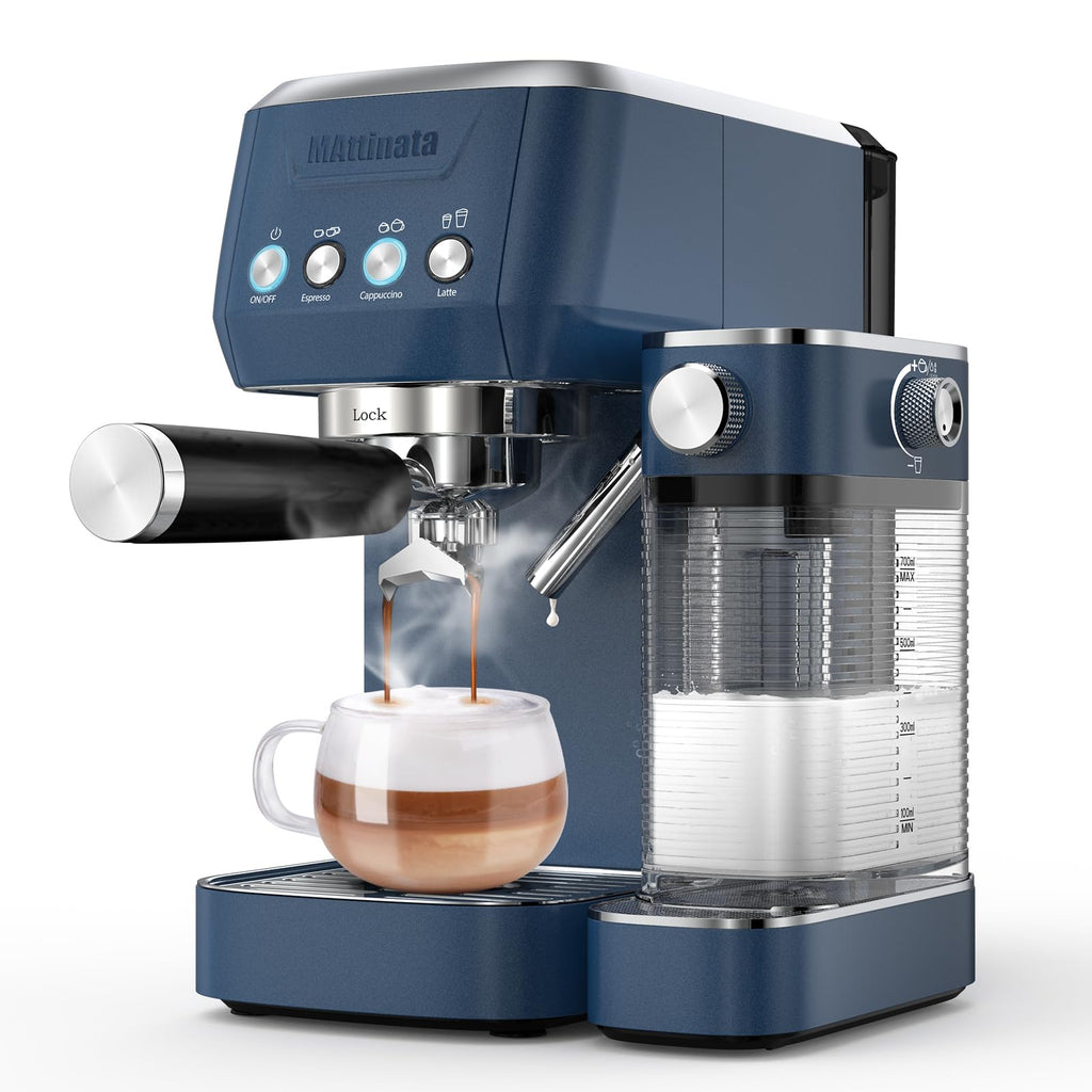 MAttinata 1632L Espresso Machine, Cappuccino Machine with Auto Milk Frother
