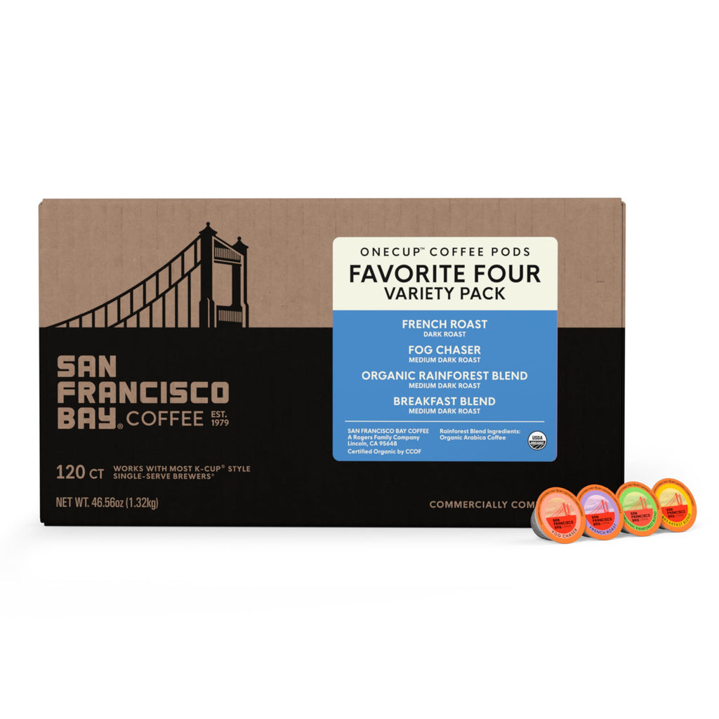 San Francisco Bay Variety Pack Original K-Cup Compatible Pods, 120 ct