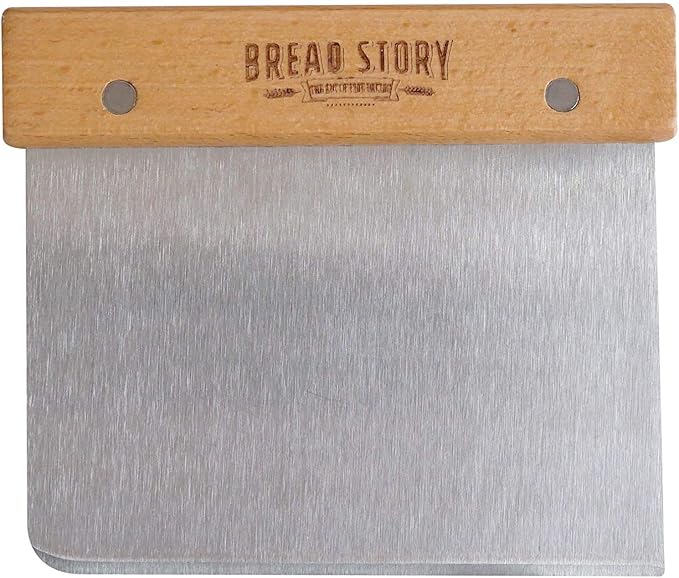 Bread Story Danish Whisk Dough Lame Slashing Tool And Wooden Scraper Tool Used for Pastry Baking Sourdough Starter Kit Set of 3