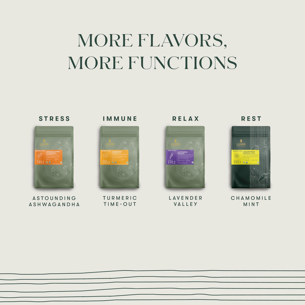 Luxmi Estates Orange Spice Darjeeling Black Tea for Caffeinated Morning Boost Natural Energy | 50 Biodegradable Teabags (50 cups)