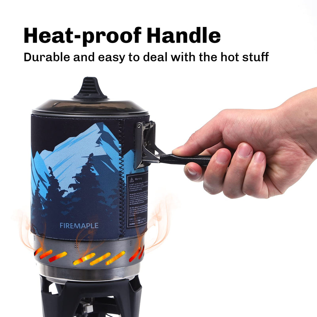 Fire-Maple Fixed Star X2 Backpacking Camping Stove System, Black,22oz