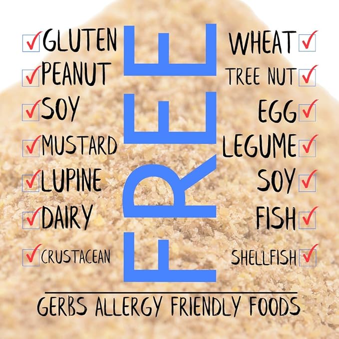 GERBS Ground Flax Seed Meal, 16 Ounce Bag, Top 14 Food Allergy Free, Non GMO, Vegan, Keto, Paleo Friendly