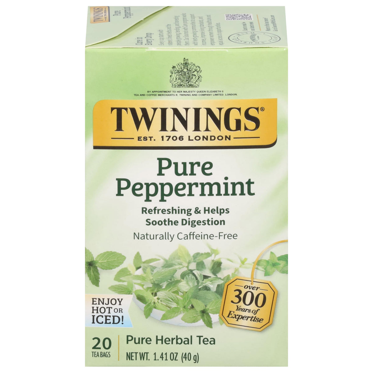 Twinings Blackcurrant Breeze Black Tea Individually Wrapped Bags, 20 Count (Pack of 1), Sweet, Tangy Taste, Caffeinated, Enjoy Hot or Iced, 20 Teabags