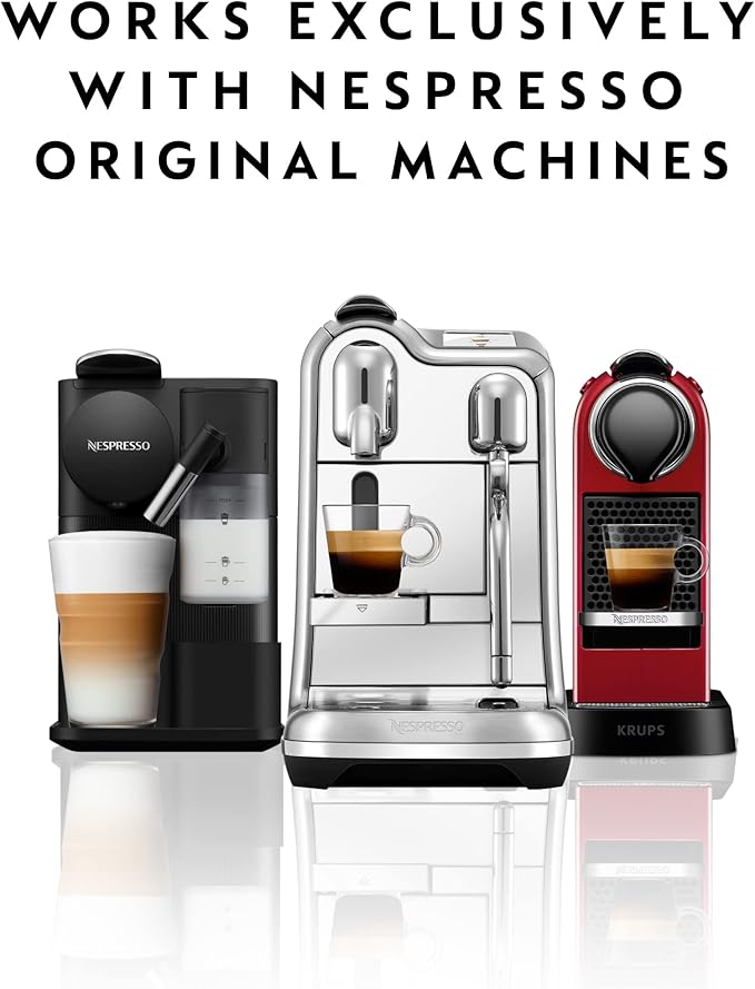 Nespresso Capsules Original Line, Kazaar, Dark Roast Coffee, 50 Count Coffee Pods