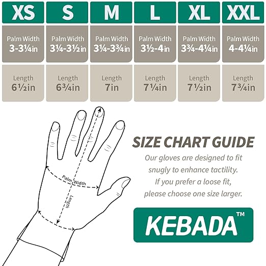 Kebada W1 Work Gloves for Men and Women, Touchscreen PU Coated Gloves with Grip, 50 Pairs Bulk Pack, Ideal for Warehouse Package Handling, Construction, Gardening, Gray Small