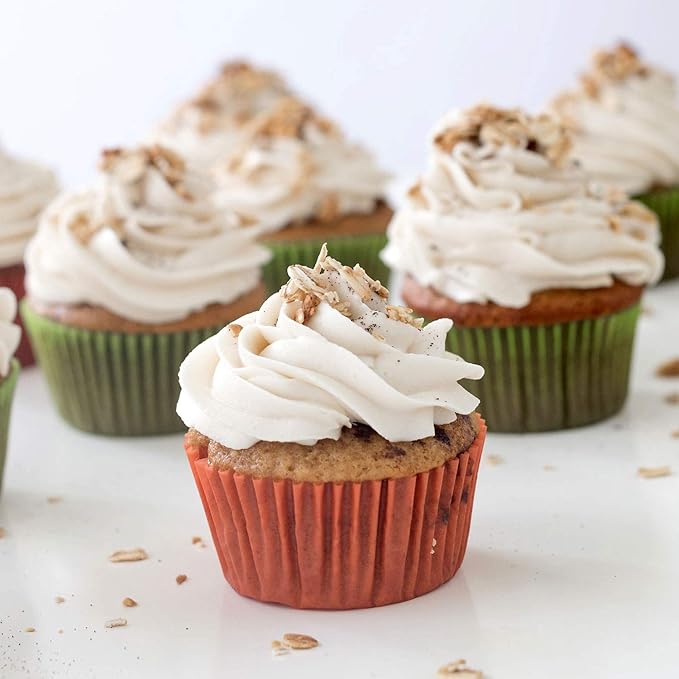 Miss Jones Baking Organic Buttercream Frosting, Perfect for Icing and Decorating, Vegan-Friendly: Cream Cheese (Pack of 6)