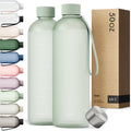 KIVY Slim Water Bottle 22oz Tritan - Lightweight & Shatterproof - BPA-Free