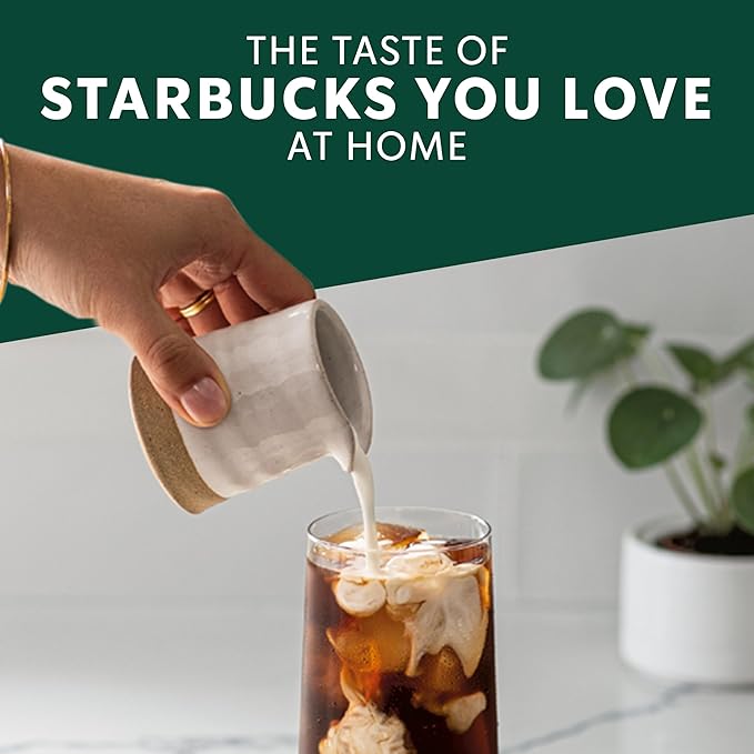 Starbucks Cold Brew Coffee Concentrate, Caramel Dolce, 100% Arabica, Multi-Serve Bottle (32 Fl Oz)