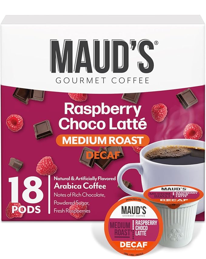 Maud’s Flavored Decaf Coffee Pods Variety Pack, 24ct