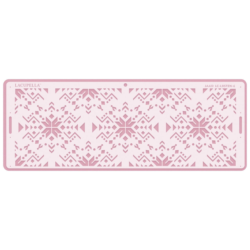 Lacupella Long Border Cake Stencil, 4" x 12.75" (JAAD)