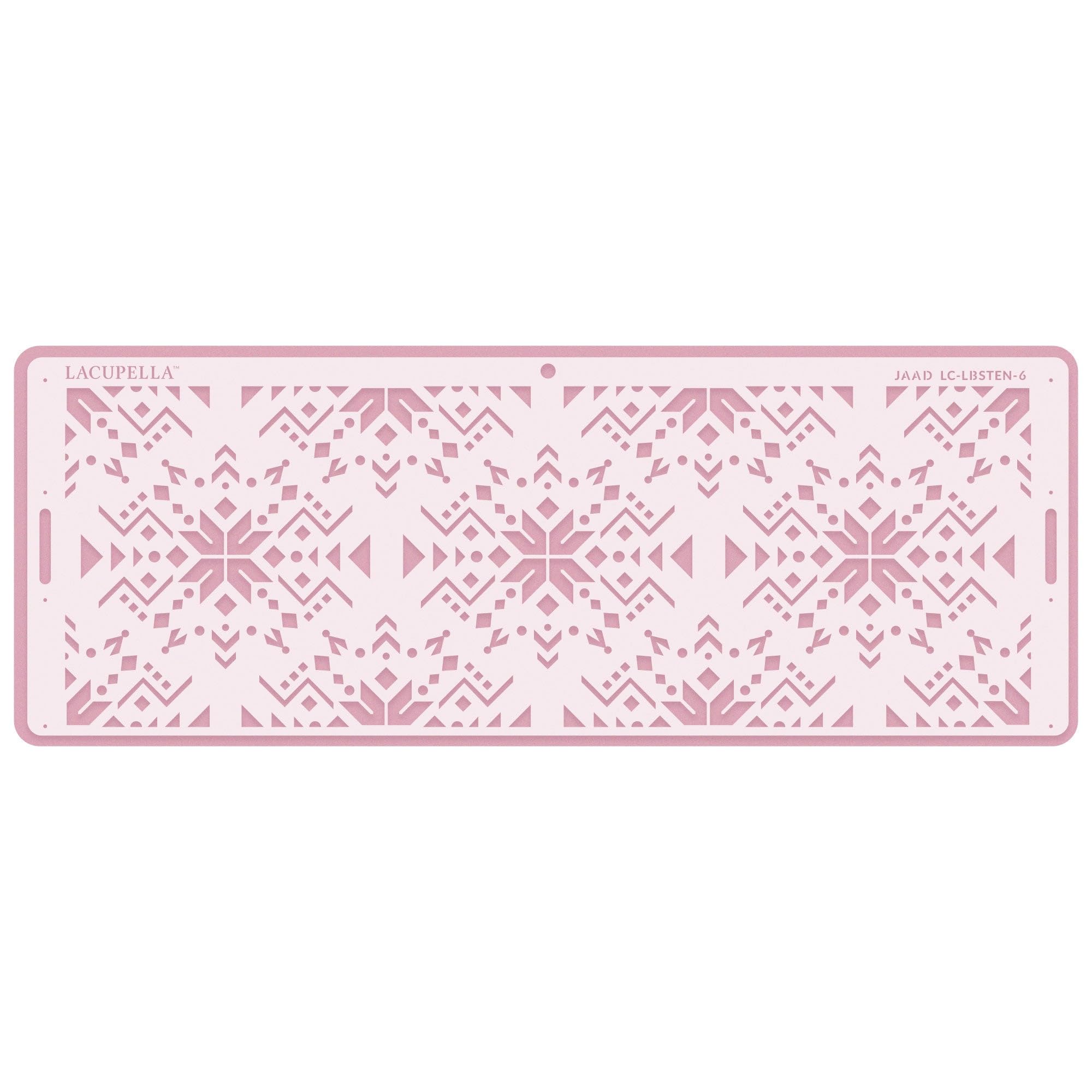 Lacupella Long Border Cake Stencil, 4" x 12.75" (JAAD)