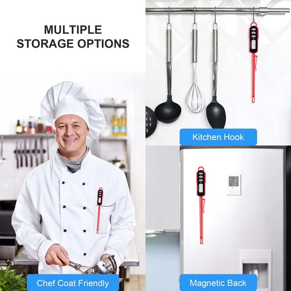 LONICERA Digital Cooking Thermometer for Sourdough Bread, 5-Inch Probe