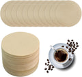 AUUTI 400 Pack Of Natural, Unbleached Disposable Coffee Filter Discs
