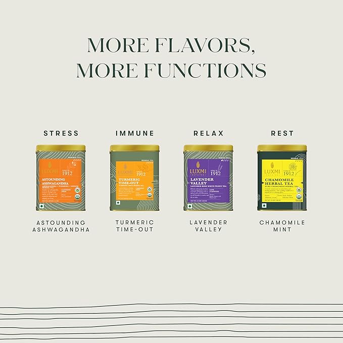 Luxmi Estates - Rooibos Vanilla - Organic Rooibos Tea with Natural Vanilla Extract - Loose Leaf - 100g (50 Cups)| Limited Fall Tea, Calming and Relaxing