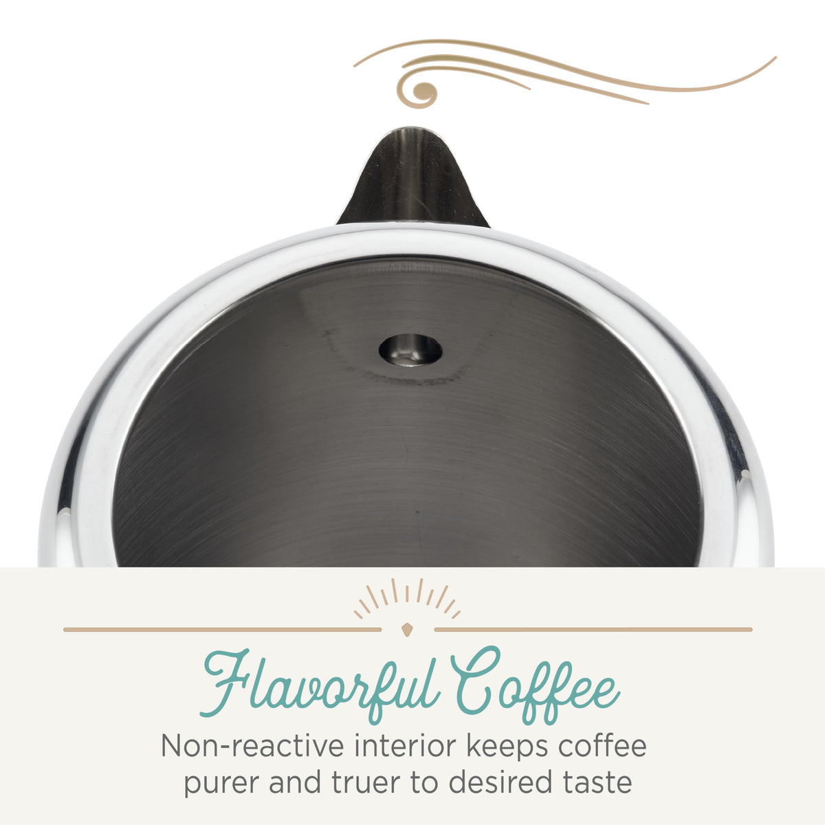 Farberware Classic Stainless Steel Yosemite Coffee Percolator, 8-Cup