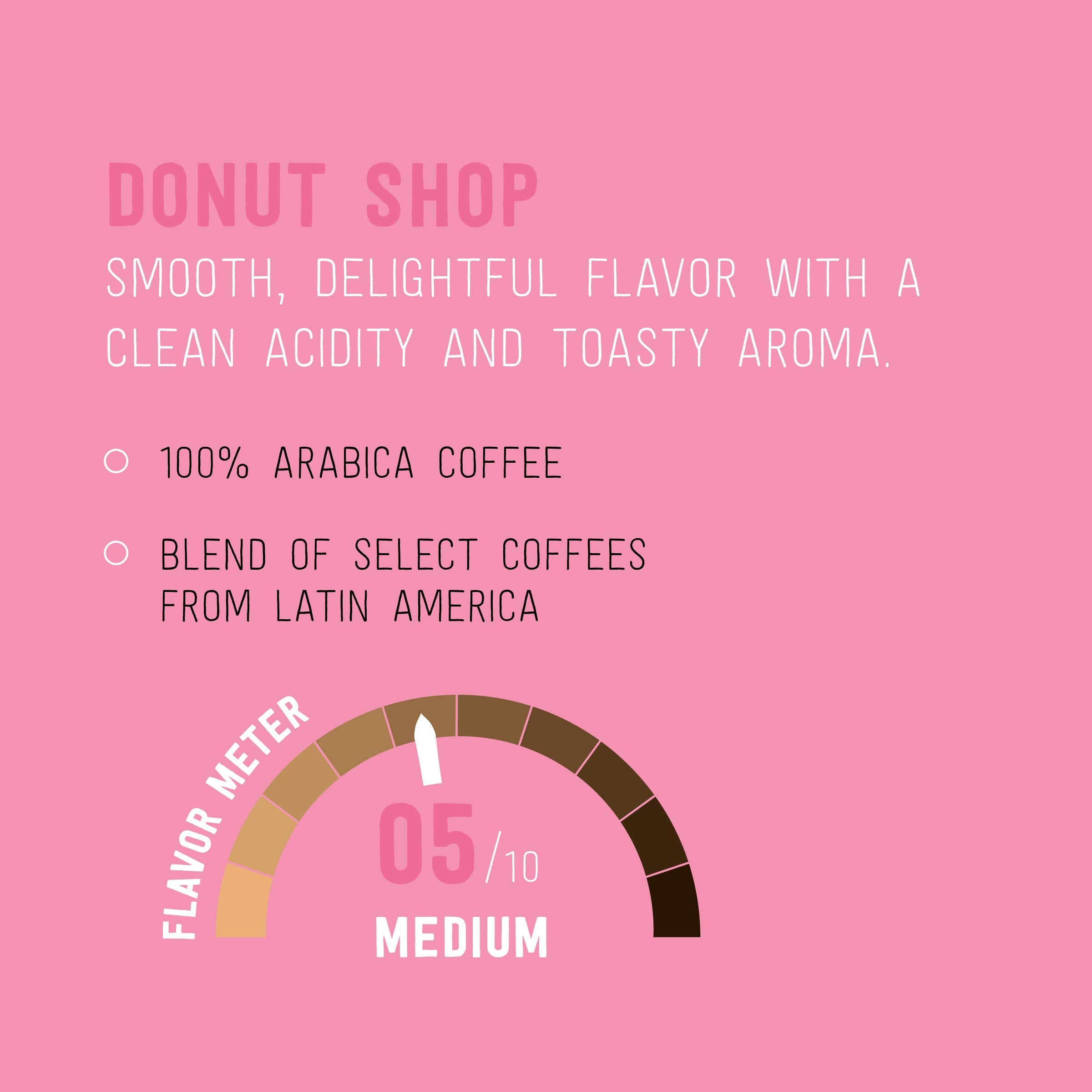 Amazon Brand - Happy Belly Medium Roast Coffee Pods, Donut Shop, Compatible with Keurig 2.0 K-Cup Brewers, 100 Count