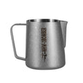 MHW-3BOMBER Milk Frothing Pitcher, 16oz/450ml Milk Frother Cup for Barista, SUS304 Stainless Steel Espresso Steaming Pitchers for Milk/Coffee/Latte Art, P3027SS-OS