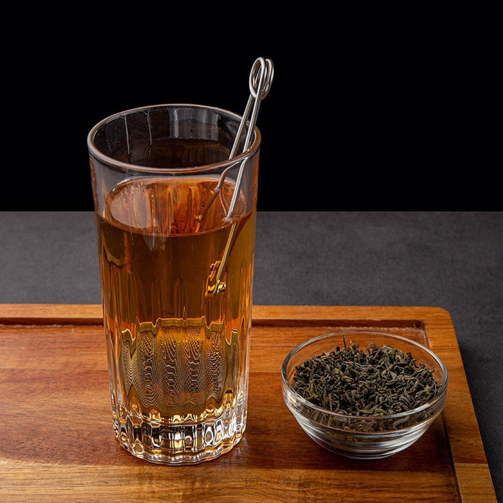 Voittozege Premium Stainless Steel Tea Infuser 20 Pcs Snap Ball Filter