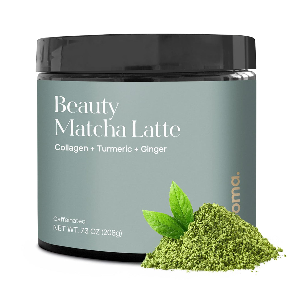 Kroma Beauty Matcha Latte with Collagen, 17.75 oz, 503g, 60 Servings