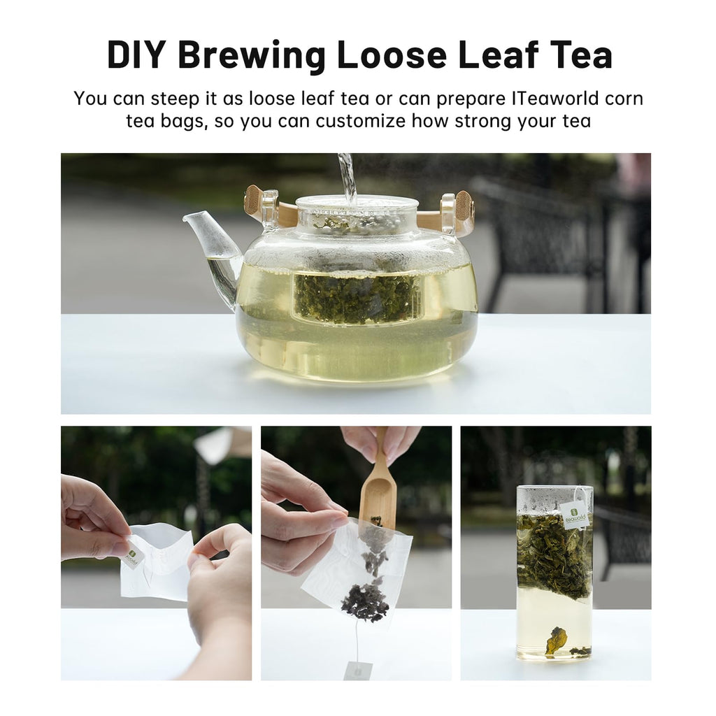 iTeaworld Tieguanyin Oolong Loose Leaf, Light Floral Style Oolong（3.5oz)