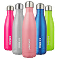 BJPKPK 17 oz Insulated Water Bottle, Stainless Steel Flask, Leak Proof