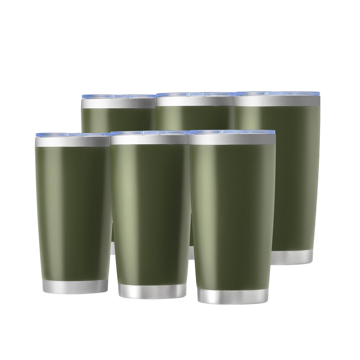 OMTech 20oz Tumbler Bulk, 12 pcs Stainless Steel Insulated Mug, Pink
