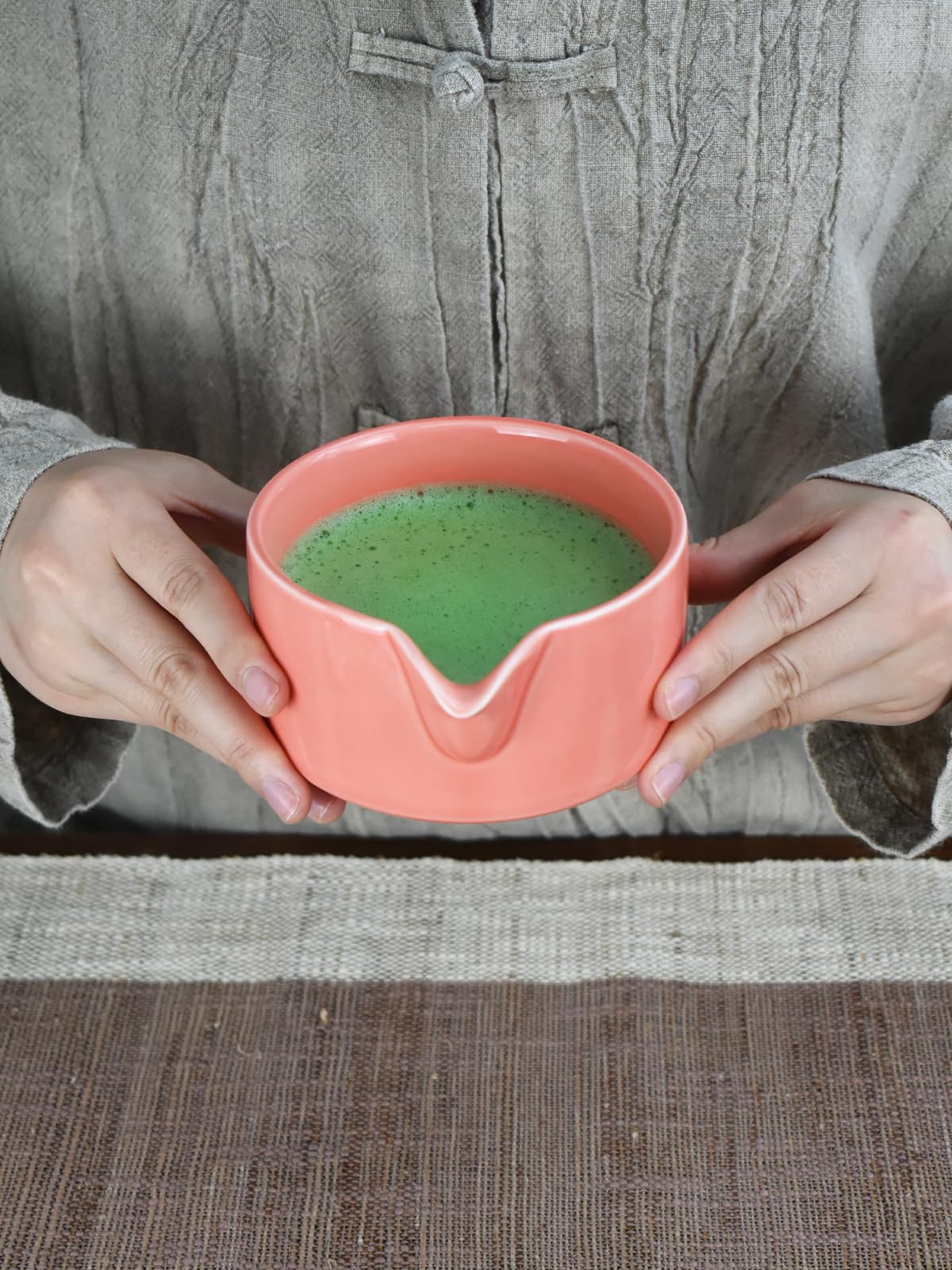 Artcome Premium Matcha Tool Set Pink, Includes Matcha Bowl, Whisk, Whisk Holder, Tea Scoop & Manual