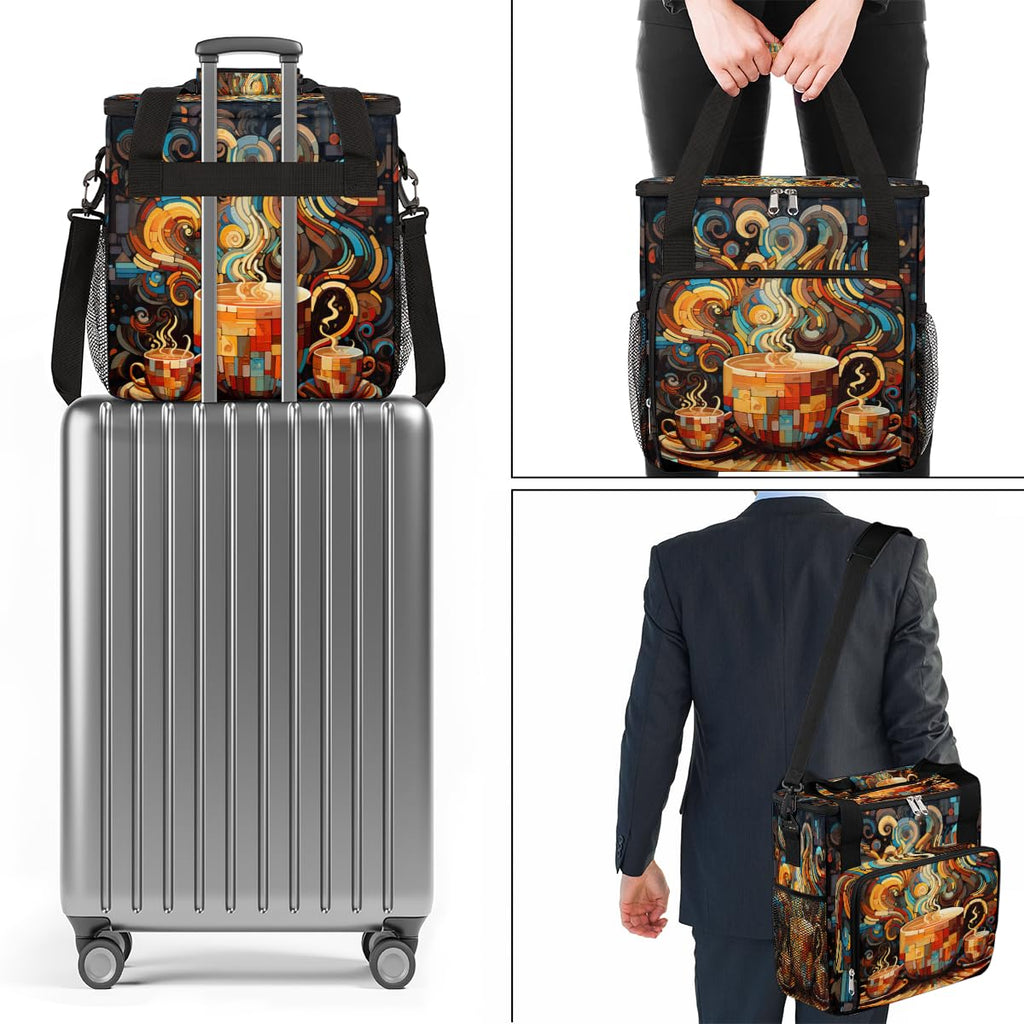 Coffee Maker Bag Compatible with K-Mini or K-Mini Plus Coffee Cup Pattern1
