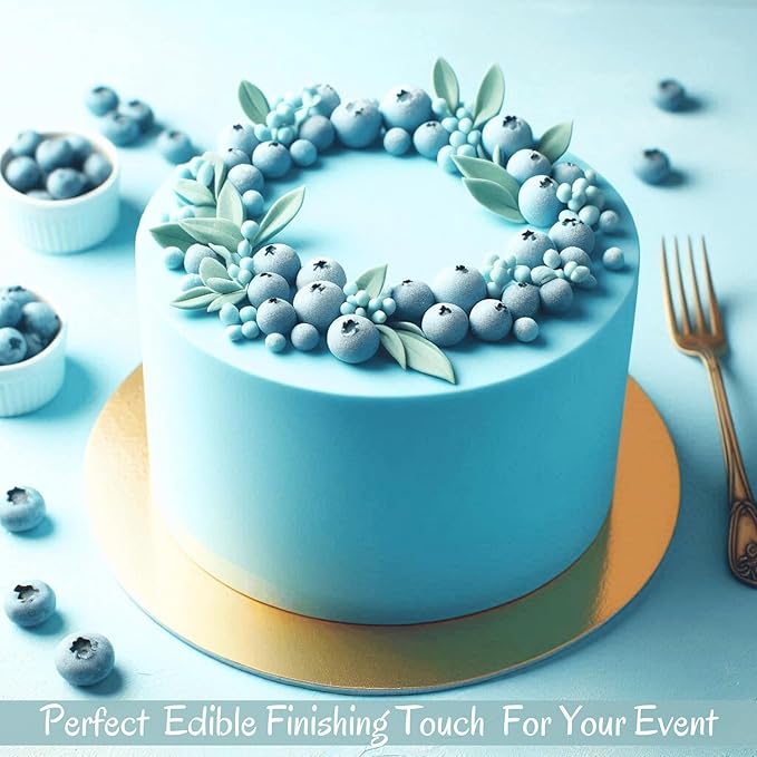 Confect Baby Blue Fondant for Cake Decorating Fondant, Smooth & Ready-to-Use Icing for Christmas Cakes, Cupcakes & Holiday Desserts | Vegan, Gluten-Free, Nut-Free, Palm Oil-Free – 8.8 Oz