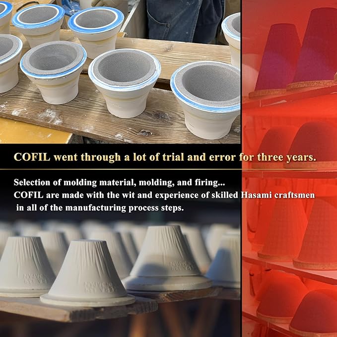 Ceramic Reusable Coffee Filter Dripper Paperless Sustinable Mt. Fuji Made in Japan (Blue Green)