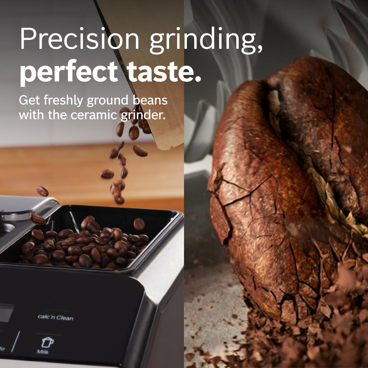 Bosch 300 Series Fully Auto Espresso Machine with Grinder and Steam Wand