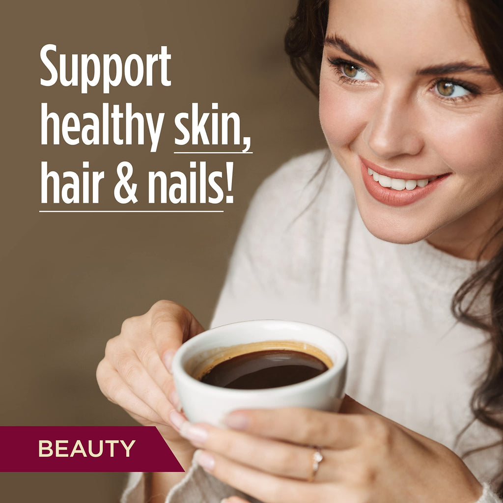 VitaCup Beauty Collagen Medium Dark Roast Coffee Pods, 32ct