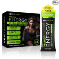 NewTrition® Extra Strength Energy Shots, 250mg Caffeine Energy Shots with Vitamin B & Amino Acids, Sugar-Free Vitamin Energy Shot, 1.7 fl oz (Pack of 6, Apple Surge)