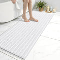 Arotive Bathroom Rugs Mat 47x17, Soft Absorbent Chenille Shaggy Bath Mat