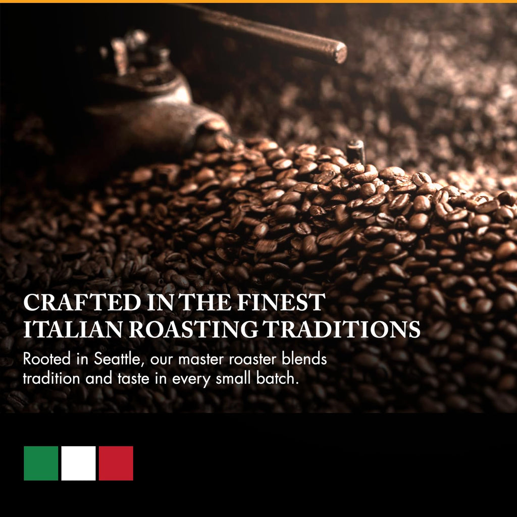 Caffe D'arte Firenze Whole Bean Espresso, 1 lb