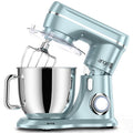 Mini Angel Stand Mixer,10-Speed Kitchen Electric Mixer,Tilt-Head Food Mixer with Dough Hook, Wire Whisk, Flat Beater, Stainless Steel Bowl (Blue2, 5QT)