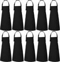 RAJRANG 100% Cotton Cooking Apron with 3 Pockets Kitchen Chef BBQ Adjustable Bib Aprons for Women Men