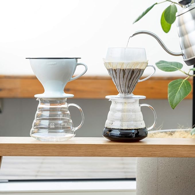 Hario V60 Drip-Assist Set, Size 02, Clear