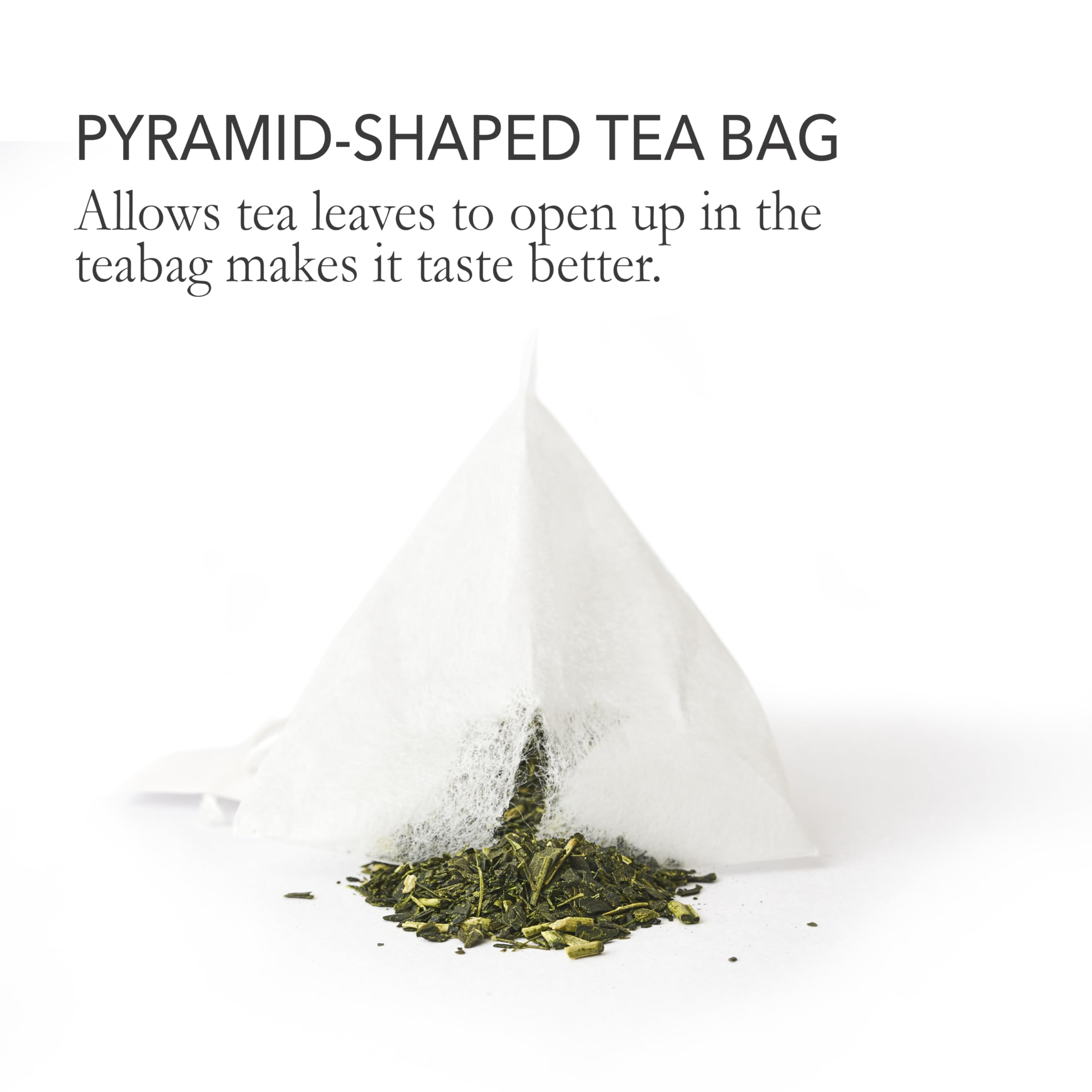 Japanese Green Tea Co. Aracha Gokuzyo Japanese Green Tea Bags – (Pack Of 50) Soilon Pyramid Tea Bags – Premium Loose-Leaf Green Tea, Rich Aroma & Flavor, Hot or Cold Brew