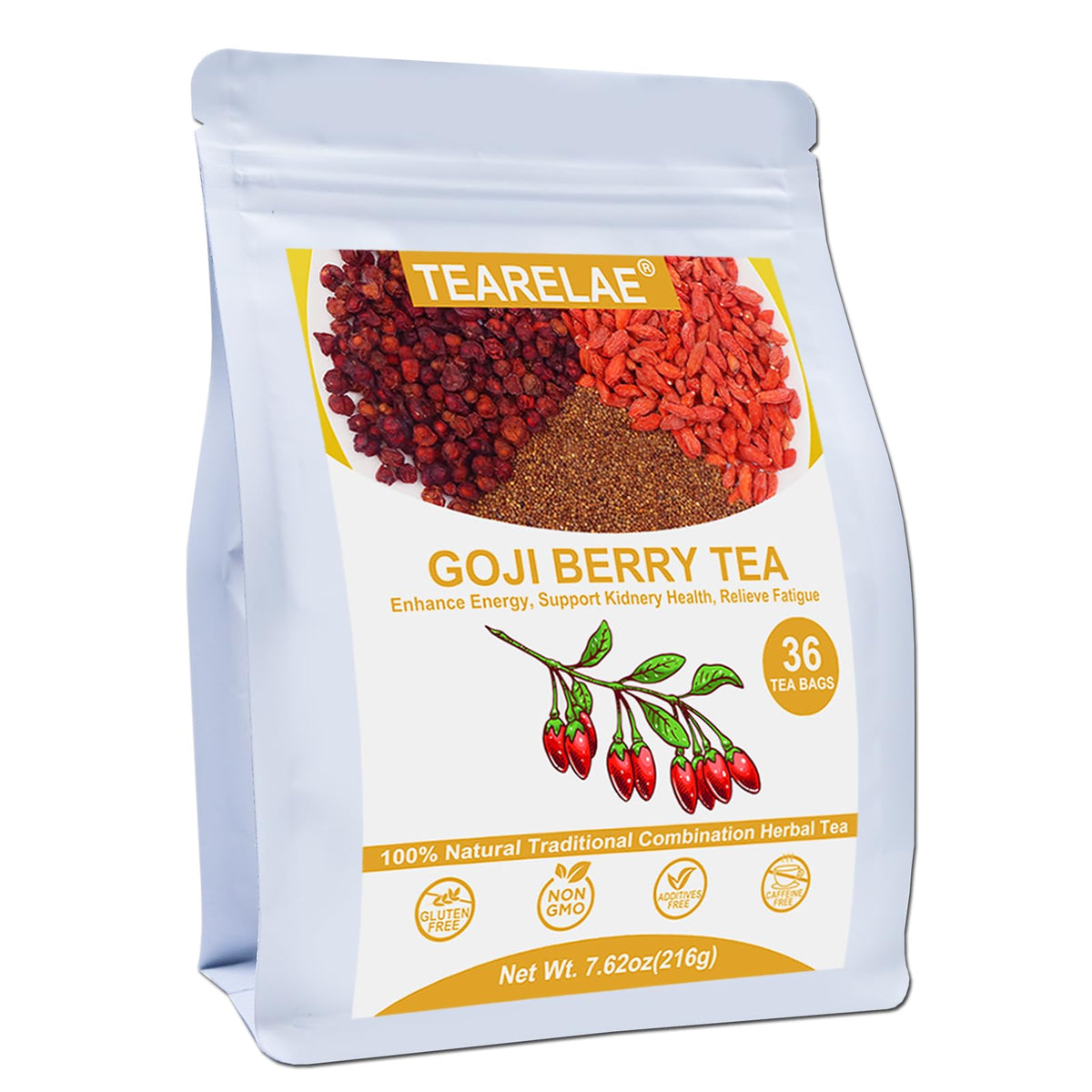 TEARELAE - Linden Tea Bags, 45 Ct, Linden Flower & Leaf, Te de Tilo
