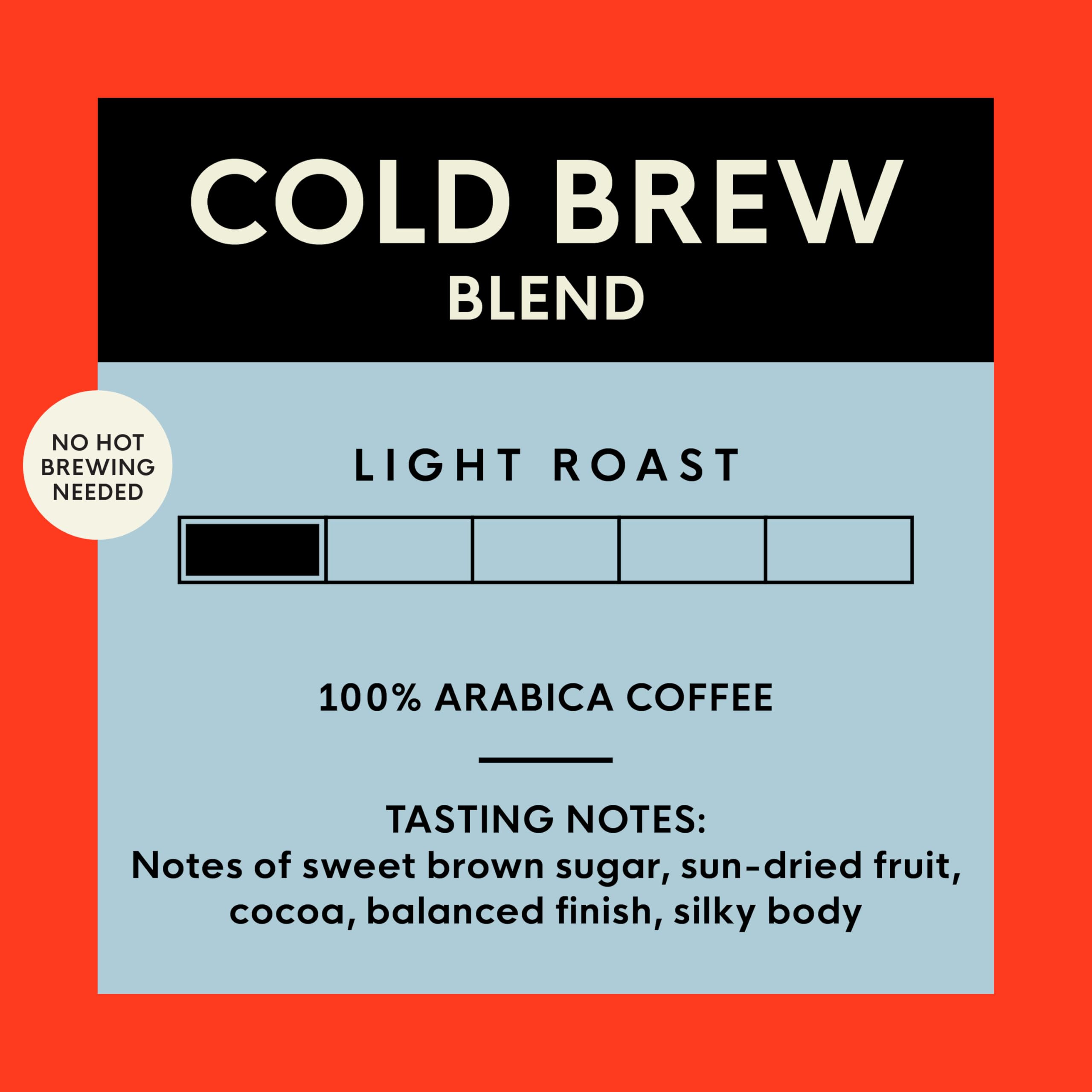 San Francisco Bay Coffee Cold Brew Blend Ground Coffee, 28 oz bag