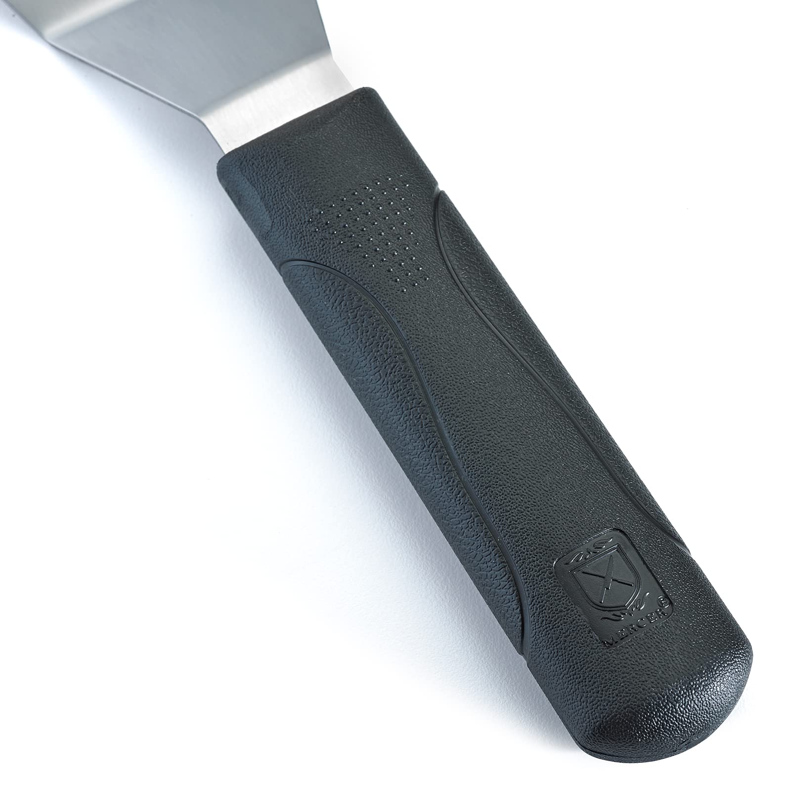Mercer Culinary Millennia Heavy Duty Turner /Spatula, 5 Inch x 3 Inch Blade, Black Handle