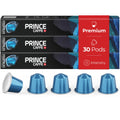 Prince Caffe Espresso Pods – PREMIUM Intensity 8 Medium Roast Coffee Capsules – Compatible with Nespresso, Pods for Original Line Machines – Premium Quality Espresso Capsules 3 x 10 Pack (30 Count)