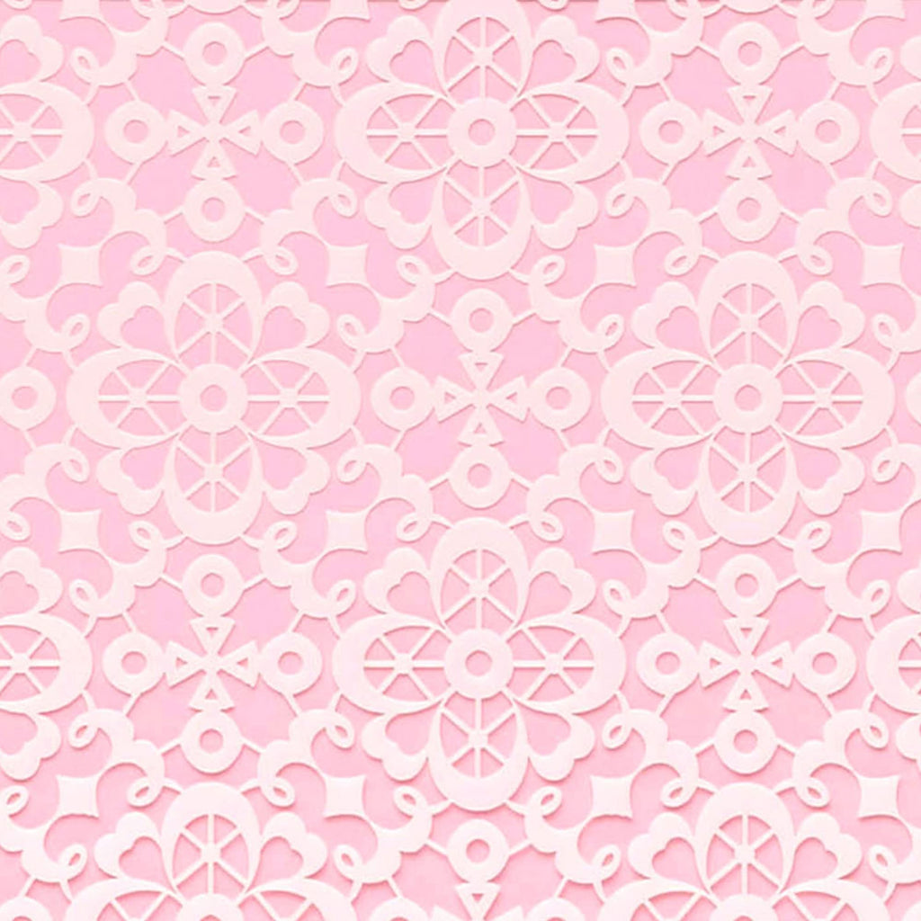 Lacupella Cake Decorating Stencil for Tall Buttercream Cake, Royal Icing, Ganache, Paint, Airbrush (ALETTE)