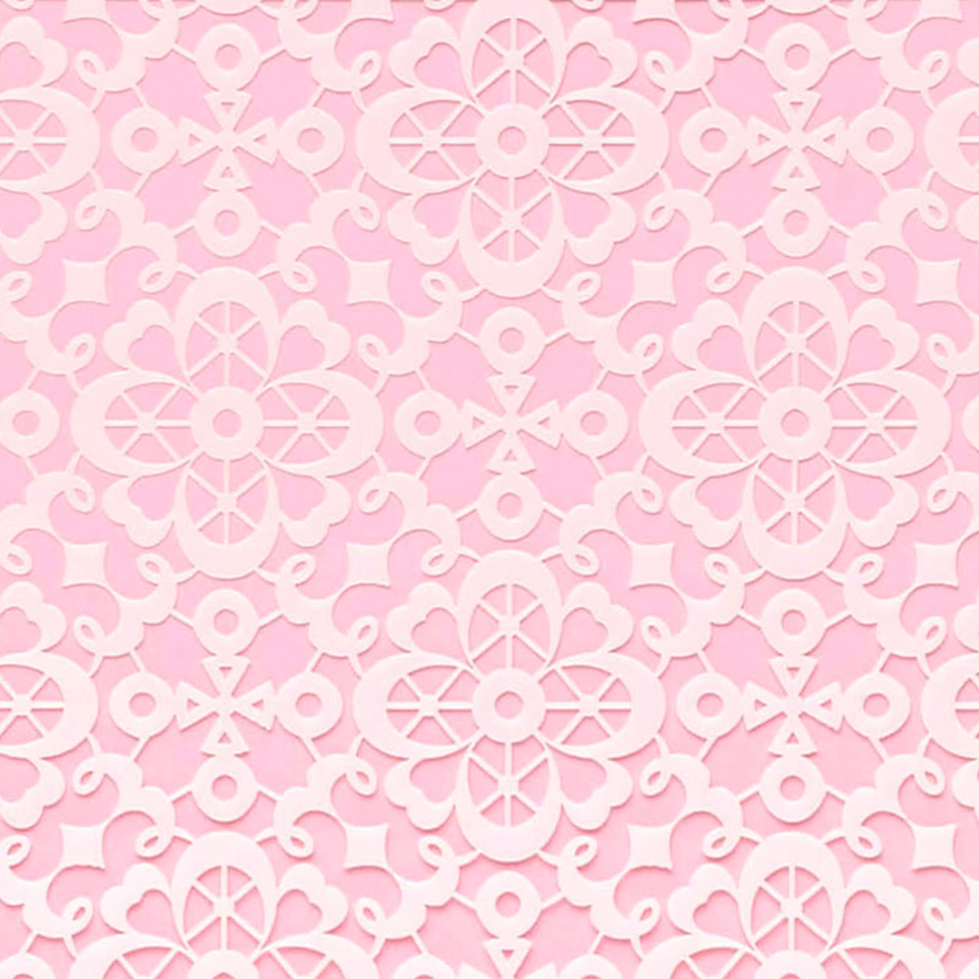 Lacupella Cake Decorating Stencil for Tall Buttercream Cake, Royal Icing, Ganache, Paint, Airbrush (ALETTE)