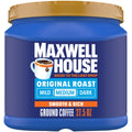 Maxwell House Ground Coffee, Original Roast, 27.5 oz Canister
