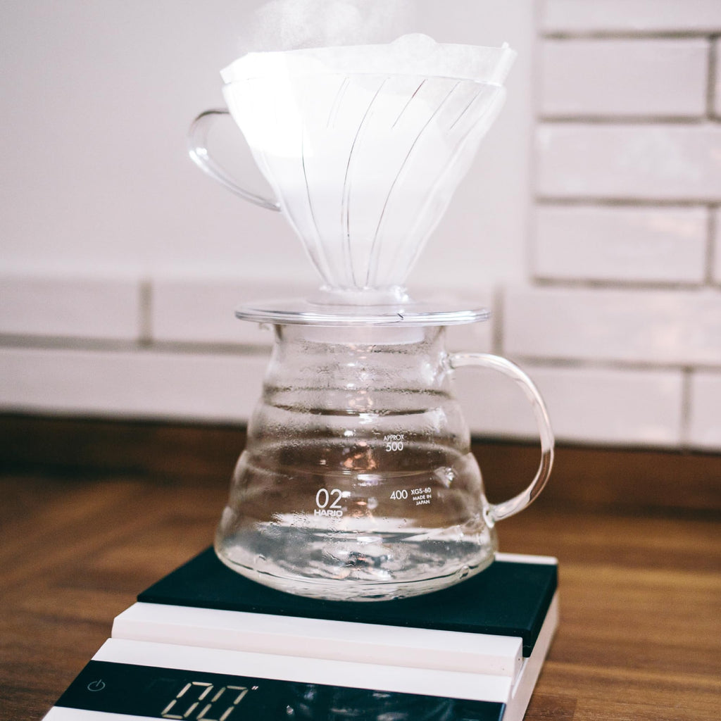 Hario V60 Paper Coffee Filter, Size 02, White, 100ct Box
