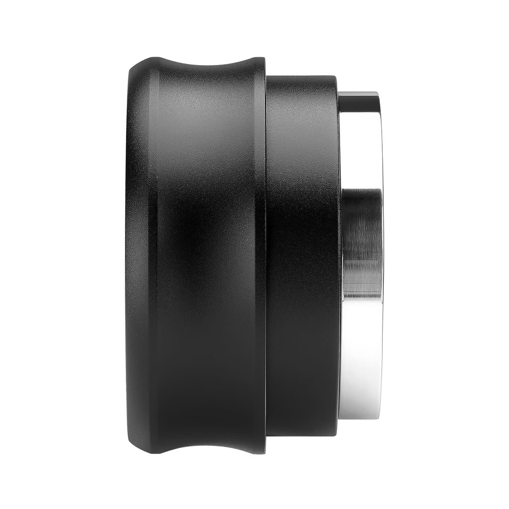 Normcore 53.3mm Palm Tamper, Espresso Tamper Built-In 30lb Spring with Stainless Steel Flat Base, Barista Coffee Hand Leveler Tamper Compatible with 54mm Breville Portafilter