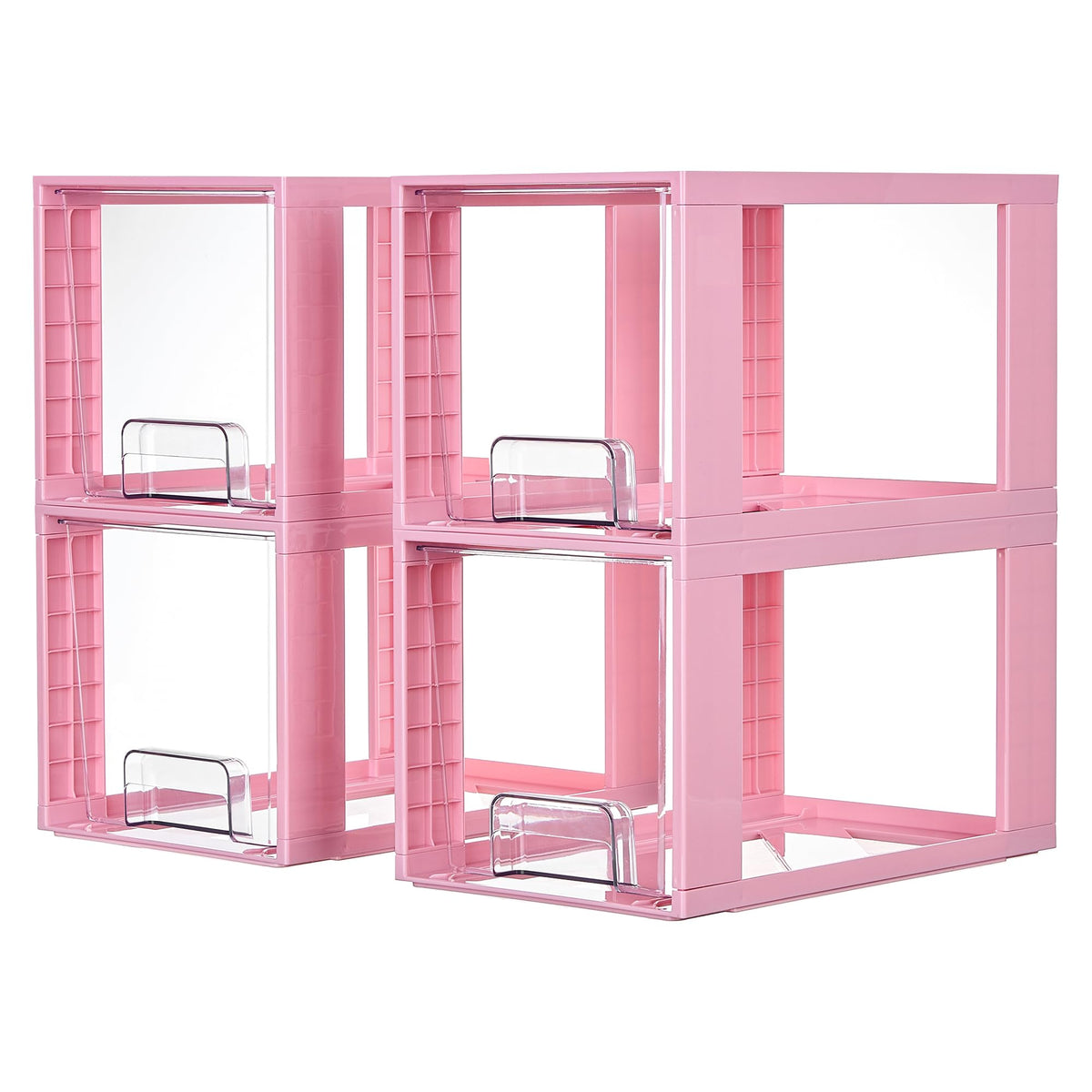Vtopmart 6 Pack Large Stackable Storage Drawers